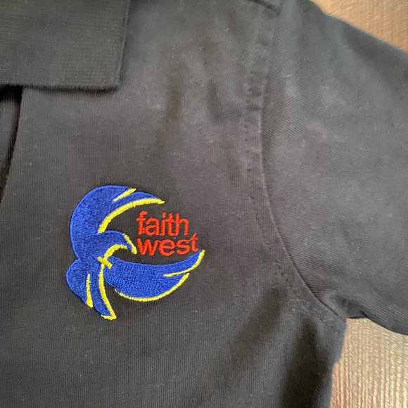 Navy Blue Uniform Dress - Picture 3 of 4